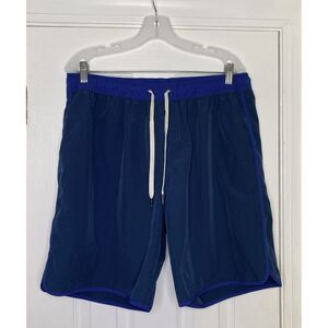 Fair Harbor Mens Lined‎ The Anchor Swim Trunks Blue 2XL